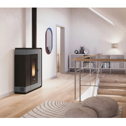 Poêle à granulés étanche Arco 7 Titanium - 7 kW - FreePoint