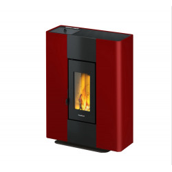 Poêle à granulés étanche Roxy Stand Bordeaux - 7  kW de marque FreePoint, référence: B8547100