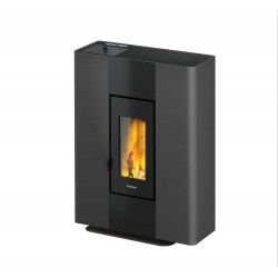 Poêle à granulés étanche Roxy Stand Anthracite - 7  kW de marque FreePoint, référence: B8547200