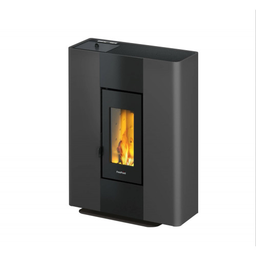 Poêle à granulés étanche Roxy Stand Anthracite - 7  kW - FreePoint