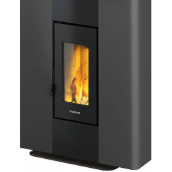 Poêle à granulés étanche Roxy Stand Anthracite - 7  kW - FreePoint