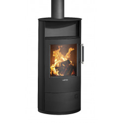 Poêle à bois Island 5 2.0 Acier Noir - 5 kW de marque Justus, référence: B8551000