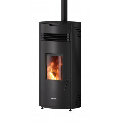 Poêle à granulés Norta Acier Noir - 2,4-8,0 kW de marque Justus, référence: B8556000