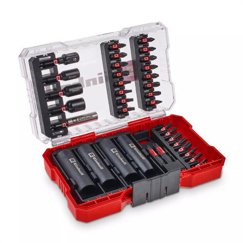 Coffret d'embouts et douilles M-CASE , 35 pièces - EINHELL 