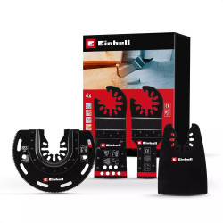 Coffret d'accessoires pour multi-outils , 4 pièces de marque EINHELL , référence: B8560000