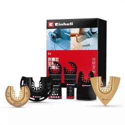 Coffret d'accessoires pour multi-outils , 6 pièces de marque EINHELL , référence: B8560100