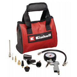 Kit d'air comprimé , 10 pièces avec sac de rangement de marque EINHELL , référence: B8561300