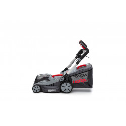 Tondeuse sans fil 3en1 - 36V - acier inoxydable - kit mulching inclus - largeur de coupe 43cm - compatible batteries Bosch - Ikra