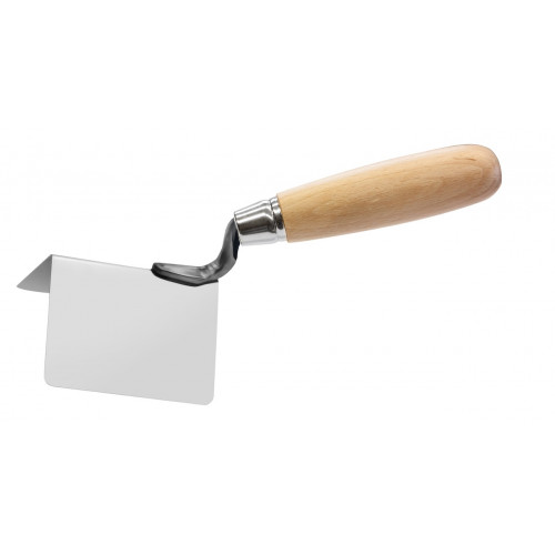 Truelle d'angle extérieur 90° - inox - bois - 80x60mm - BergTecTool