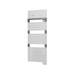 Sèche-serviettes électrique soufflant - ASAMA CONNECTE II - 1750W - H140.5xl.55cm - Blanc de marque SAUTER, référence: B8588900