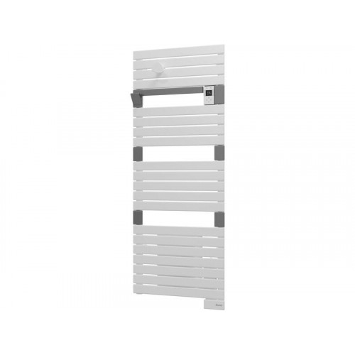 Sèche-serviettes électrique soufflant - ASAMA CONNECTE II - 1750W - H140.5xl.55cm - Blanc - SAUTER