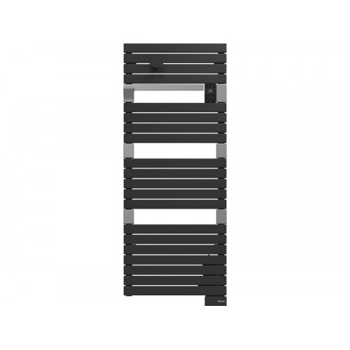 Sèche-serviettes électrique - ASAMA CONNECTE II - 750W - H.140.5xl.55 cm - Anthracite - SAUTER