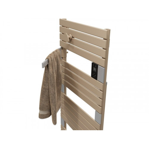 Sèche-serviettes électrique - ASAMA CONNECTE II - 750W - h.140.5xl.55cm - Cappuccino - SAUTER