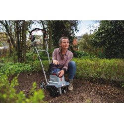 Bineuse de sol sans fil IBTC36 - largeur de travail max. 28 cm - compatible batteries Bosch OneForAll 36V vendues séparément - Ikra