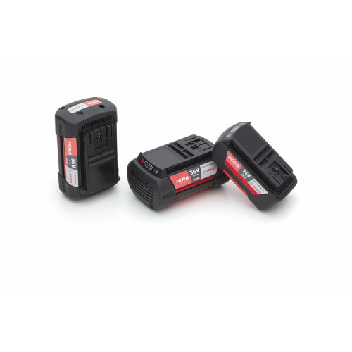 Batterie Ikra faite par BOSCH - 36V 6Ah 216Wh - Li-Ion type LI 28 - compatible avec tous les produits Ikra - Made in Europe - Ikra