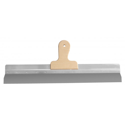 Spatule large en inox - bois - 220x0,4mm - BergTecTool