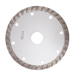 Disque diamant à segmentation turbo - Ø 125 mm de marque BergTecTool, référence: B8602500