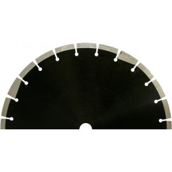 Disque diamant segmenté - large segment de protection - Ø 300 mm de marque BergTecTool, référence: B8618600