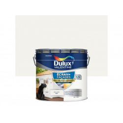 Peinture facade Ecran + multi-supports DULUX VALENTINE, blanc, 10 l de marque DULUX VALENTINE, référence: B8634100