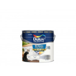 Peinture facade Ecran + multi-supports DULUX VALENTINE, blanc, 10 l - DULUX VALENTINE