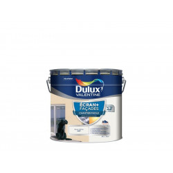 Peinture extérieure façade Ecran+ DULUX VALENTINE blanc bw mat 10l - DULUX VALENTINE