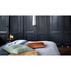 Peinture mur, boiserie crème de couleur DULUX VALENTINE anthracite satiné 0.5L - DULUX VALENTINE