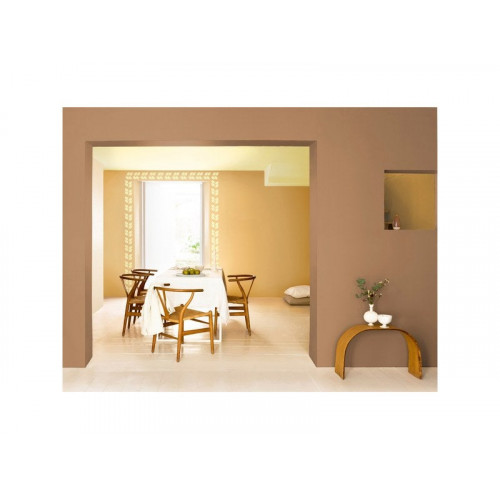 Peinture mur boiserie mat, DULUX VALENTINE Crème de couleur,  blanc cassé, 0.5 litre - DULUX VALENTINE