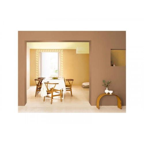 Peinture blanc casse mur, boiserie Creme de couleur DULUX VALENTINE mat 2.5 l - DULUX VALENTINE