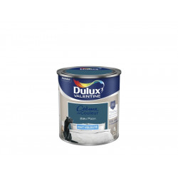 Peinture mur, boiserie Crème de couleur DULUX VALENTINE bleu paon mat 0.5 L - DULUX VALENTINE