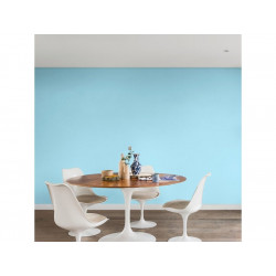 Peinture mur, boiserie crème de couleur DULUX VALENTINE bleu rêveur satiné 0.5L - DULUX VALENTINE