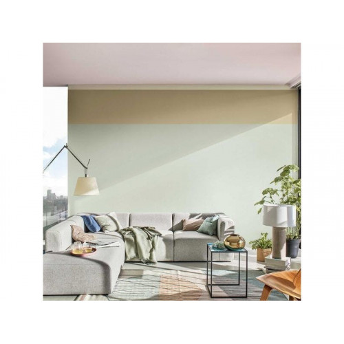 Peinture mur, Creme de couleur DULUX VALENTINE douceur de l'aube satine 2.5 l - DULUX VALENTINE