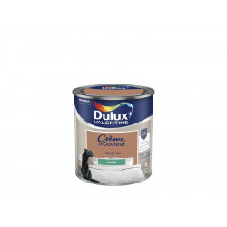 Peinture cognac mur, boiserie Creme de couleur DULUX VALENTINE satine 0.5 l - DULUX VALENTINE