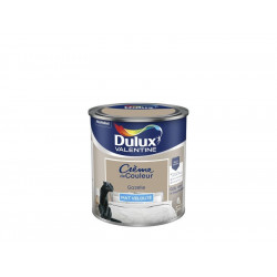 Peinture mur, boiserie crème de couleur DULUX VALENTINE gazelle mat 0.5L - DULUX VALENTINE