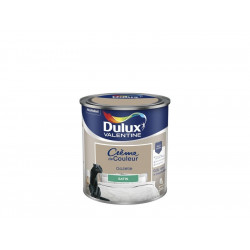 Peinture mur, boiserie crème de couleur DULUX VALENTINE gazelle satiné 0.5L - DULUX VALENTINE