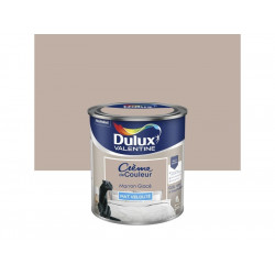 Peinture mur, boiserie crème de couleur DULUX VALENTINE marron glacé mat 0.5L de marque DULUX VALENTINE, référence: B8641400