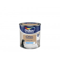 Peinture mur, boiserie crème de couleur DULUX VALENTINE mokaLatte mat 0.5L - DULUX VALENTINE