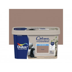 Peinture taupe mur, boiserie Creme de couleur DULUX VALENTINE mat 2.5 l de marque DULUX VALENTINE, référence: B8643300