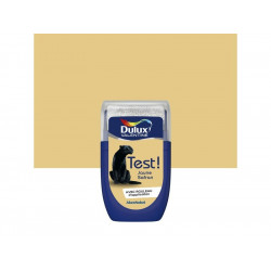 Testeur peinture satiné, DULUX VALENTINE Crème de couleur, jaune safran, 30 ml de marque DULUX VALENTINE, référence: B8645700