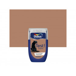 Testeur peinture satiné, DULUX VALENTINE Crème de couleur, cognac, 30 ml de marque DULUX VALENTINE, référence: B8645800