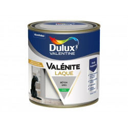 Peinture boiserie beton gris satin DULUX VALENTINE Valenite 0.5l - DULUX VALENTINE