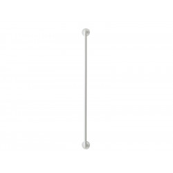 Tringle a rideau Curve Diam.10 mm Blanc mat 40 a 70 cm de marque CESSOT, référence: B8651900