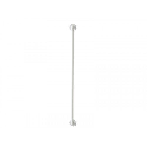 Tringle a rideau Curve Diam.10 mm Blanc mat 40 a 70 cm - CESSOT