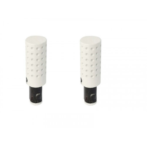 2 embouts pour barre de vitrage, Diam.10 mm, blanc Design, CESSOT - CESSOT