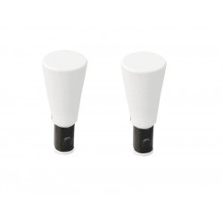 2 embouts pour barre de vitrage, Diam.10 mm, blanc Cosy, CESSOT de marque CESSOT, référence: B8652800