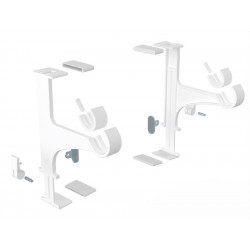 Lot de 2 supports sans perçage tringle à rideau, caisson volet, blanc CESSOT de marque CESSOT, référence: B8653900