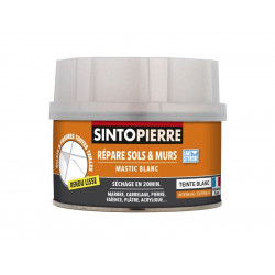 Mastic reparation Sintopierre blanc boite 280g/170ml - SINTO