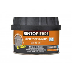 Mastic reparation Sintopierre gris boite 280g/170ml - SINTO