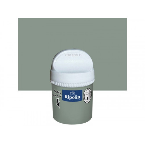 Testeur peinture vert nobile satiné intérieur RIPOLIN 75 ml - RIPOLIN