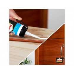 Colle fixation interieur acryliq pattex ni clou ni vis bois msp 266g - PATTEX