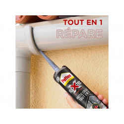 Colle joint int/ext polymere pattex flextec noir cartouche 389g - PATTEX